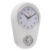 Analogové nástěnné hodiny 31 cm s kuchyňskou minutkou bílé, Balance 776924
