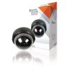 Atrapa interiérové bezpečnostní DOME kamery, černá König SAS-DUMMY010B