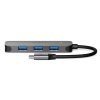 USB hub | 1x USB-C™ | 4x USB A Female | 4 Porty port(s) | USB 3.2 Gen 1 | Napájení z USB | 5 Gbps