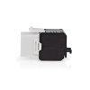 Nedis keystone RJ45, U/UTP, CAT6, samozářezový, ABS plast (CCGB89700BK)