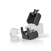 Nedis keystone RJ45, S/FTP, CAT6a, samozářezový, ABS plast (CCGB89710BK)