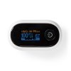 Nedis SmartLife chytrý pulzní oxymetr, OLED displej, perfuzní index, pulzní frekvence, rušení proti pohybu, saturace, sluchový alarm, vysoce přesný senzor (BTHOX10WT)
