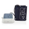 Nedis SmartLife chytrý monitor krevního tlaku, LCD displej, detekce nepravidelného srdečního tepu, detekce manžety, indikace klidu (BTHBP10WT)