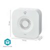 Nedis SmartLife chytrý bezdrátový dveřní zvonek, 4 zvuky, nastavitelná hlasitost, USB (WIFICDPC20WT)