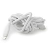Lightning Kabel | USB 2.0 | Apple Lightning 8pinový | USB-C™ Zástrčka | 480 Mbps | Poniklované | 1.50 m | Kulatý | Silikonový | Bílá | Box
