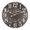 Retro analogové nástěnné hodiny 60 cm dřevěné, Balance 306811
