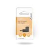Nedis CCGB60940BK adaptér USB A zástrčka - USB A zásuvka 270°