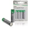 Nabíjecí baterie HQ NiMH AA 1.2V 2000mAh - 4ks, HQHR6-2000/4B