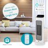 SmartLife Ceramic PTC Fan Heater | Wi-Fi | 2000 W | 2 Nastavení Teploty | Rotace | Displej | 10 - 49 °C | Android™ / IOS | Bílá