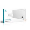 Nedis SmartLife chytrý WiFi infračervený topný panel, 700 W, dálkové ovládání, IP44, bílá (HTIP700WTW)