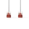 Síťový kabel CAT6 | RJ45 Zástrčka | RJ45 Zástrčka | S / FTP | 0.25 m | Vnitřní | Kulatý | LSZH | Bílá | Box
