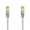Nedis síťový kabel S/FTP CAT7, zástrčka RJ45 - zástrčka RJ45, 2 m, Snagless, LSZH, šedá (CCGL85420GY20)