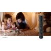 LED svítilna | Napájení z baterie | 3.7 V DC | 10 W | Vestavěný Lithium-Ion | Včetně baterií | Dobíjecí | Jmenovitý světelný tok: 1000 lm | Dosah svitu: 110 m | Úhel paprsku: 9.5 °