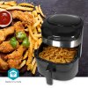 Horkovzdušná fritéza SmartLife | Wi-Fi | 7,2 l | Časovač: 240 min | Počet přednastavených programů: 8 | Digitální | Android™ / IOS | Černá