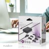 Nedis NBAU65110BK napájecí adaptér univerzální, GaN, 65 W, 5-20 V, 3.25 A max.