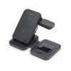 Nedis WDCHAQ15W110BK bezdrátová nabíječka 3v1, 15 W, USB-A/USB-C