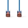 Nedis síťový kabel S/FTP CAT6, zástrčka RJ45 - zástrčka RJ45, 10 m, LSZH, modrá (CCGL85221BU100)