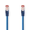 Nedis síťový kabel S/FTP CAT6, zástrčka RJ45 - zástrčka RJ45, 2 m, LSZH, modrá (CCGL85221BU20)