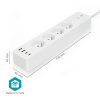 SmartLife Prodlužovací Přívod | Wi-Fi | Francie / Typ E (CEE 7/6) / USB A / USB-C ™ | 16 A | 3680 W | 2.00 m | 0 - 55 °C | Android™ / IOS | Bílá