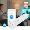 SmartLife Prodlužovací Přívod | Wi-Fi | Francie / Typ E (CEE 7/6) / USB A / USB-C ™ | 16 A | 3680 W | 2.00 m | 0 - 55 °C | Android™ / IOS | Bílá