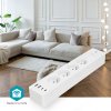 SmartLife Prodlužovací Přívod | Wi-Fi | Francie / Typ E (CEE 7/6) / USB A / USB-C ™ | 16 A | 3680 W | 2.00 m | 0 - 55 °C | Android™ / IOS | Bílá