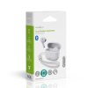 Plně bezdrátová sluchátka | Bluetooth® | Maximální doba přehrávání na baterie: 16 hod | Ovládání dotykem | Nabíjecí pouzdro | Pouzdro na bezdrátové nabíjení | Vestavěný mikrofon | Podpora hlasového ovládání | Bílá