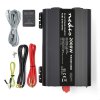 Nedis PIP200012EBK měnič napětí, čistá sinusovka, 12 V na 230 V, 2000 W, 1x USB-A + 1x USB-C výstup, 2 CZ zásuvky