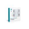 Nedis SmartLife chytrá osobní váha, Bluetooth, BMI / BMR, tuk, voda, kosti, svaly, 180 kg max., tvrzené sklo (BTHPS11WT)