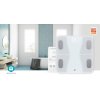 Nedis SmartLife chytrá osobní váha, Bluetooth, BMI / BMR, tuk, voda, kosti, svaly, 180 kg max., tvrzené sklo (BTHPS11WT)