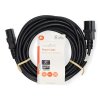 Nedis napájecí prodlužovací kabel IEC-320-C14 - IEC-320-C13 černý, 5 m (CEGL10500BK50)
