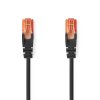 Nedis nestíněný síťový kabel U/UTP CAT6, zástrčka RJ45 - zástrčka RJ45, 10 m, černá (CCGL85200BK100)