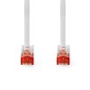 Nedis nestíněný síťový kabel U/UTP CAT6, zástrčka RJ45 - zástrčka RJ45, 15 m, bílá (CCGL85200WT150)