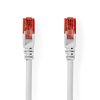 Nedis nestíněný síťový kabel U/UTP CAT6, zástrčka RJ45 - zástrčka RJ45, 15 m, bílá (CCGL85200WT150)