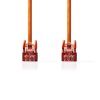 Nedis síťový kabel S/FTP CAT6, zástrčka RJ45 - zástrčka RJ45, 15 m, LSZH, oranžová (CCGL85221OG150)