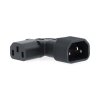 Redukce napájecí síťová IEC-320-C13 na IEC-320-C14 pravá (CEGB11903BK)
