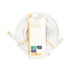 Nedis síťový kabel S/FTP CAT7, zástrčka RJ45 - zástrčka RJ45, 20 m, Snagless, LSZH, bílá (CCGL85420WT200)