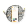Nedis síťový kabel S/FTP CAT7, zástrčka RJ45 - zástrčka RJ45, 20 m, Snagless, LSZH, šedá (CCGL85420GY200)