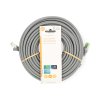Síťový kabel Cat 8.1 | S / FTP | RJ45 Zástrčka | RJ45 Zástrčka | 20.0 m | Kulatý | LSZH | Šedá | Label