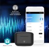 Nedis HPBT2475BK Bluetooth smart chytrá bezdrátová sluchátka do uší, Hybrid ENC+ANC, 36 hod. výdrž, nabíjecí pouzdro