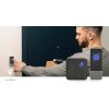 Bezdrátový Zvonek | Síťové napájení | 100 - 240 V AC 50/60 Hz | 1x 23A 12V | Hlasitost: 110 dB | Dosah signálu: 150 m | IP55 | Nastavitelná hlasitost | 58 Melodií | 1 Přijímač | Černá