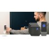 Bezdrátový Zvonek | Síťové napájení | 100 - 240 V AC 50/60 Hz | 1x 23A 12V | Hlasitost: 110 dB | Dosah signálu: 150 m | IP55 | Nastavitelná hlasitost | 58 Melodií | 3 Přijímače | Černá