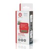 Nedis ZBWS20RD SmartLife modul spínací, ZigBee 3.0, 2-kanálový 2x100 W