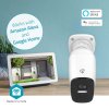 Nedis SmartLife chytrá IP kamera WiFi, 4MP Quad HD 1440p / 2560x1440, náklon, reflektor, PIR, noční vidění, microSD, IP66 (WIFICBO32WT)