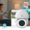 Nedis SmartLife chytrá IP kamera WiFi, 3MP Full HD 1296p, otáčení a náklon, reflektor, PIR, noční vidění, microSD, IP65, Onvif (WIFICO22CWT)