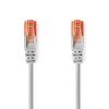 Síťový kabel CAT6 | RJ45 Zástrčka | RJ45 Zástrčka | U/UTP | 5.00 m | Kulatý | PVC | Šedá | Label