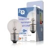 HQ halogenová žárovka E27 mini globe 230V 42W 630lm 2800K, HQHE27BALL003