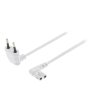 Valueline napájecí kabel zástrčka EURO - IEC320 C7 bílý, 2 m (VLEP11055W20)