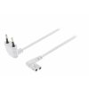 Valueline napájecí kabel zástrčka EURO - IEC320 C7 bílý, 3 m (VLEP11055W30)