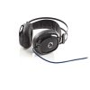 Nedis GHST300BK herní sluchátka / Ultra Bass / LED / 3.5 mm + USB
