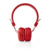 Nedis Streetline bluetooth bezdrátová sluchátka červená (HPBT1100RD)